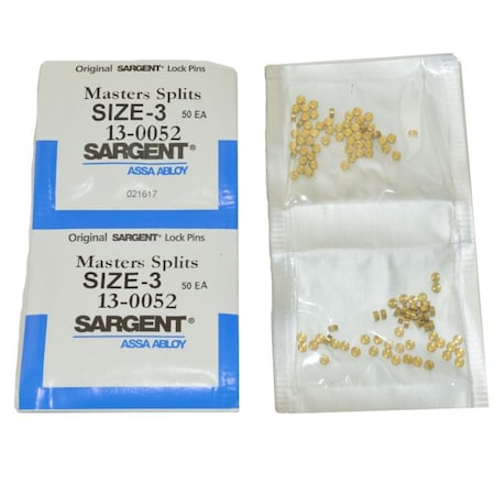 Sargent 13-0052SIZE3 Size 3 Master Pin 130052SIZE3